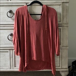 Burnt Orange Top/Hoodie
